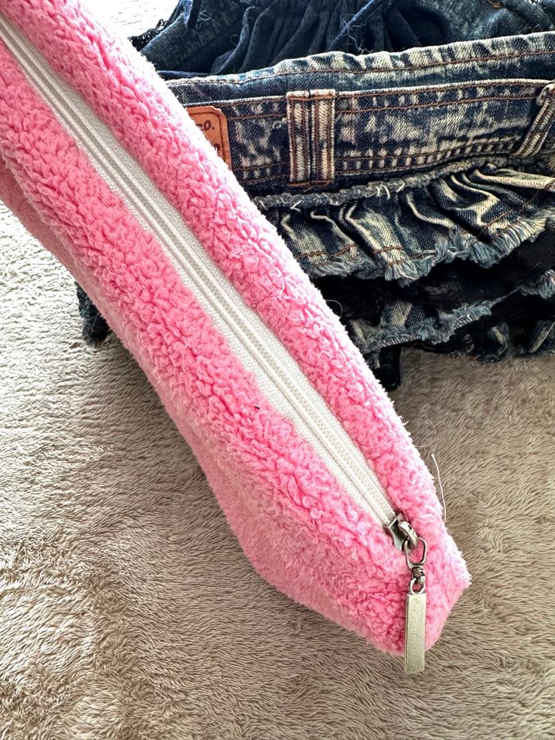 CLOSET STRAUSS & CO. デニムフリルスリングCL501