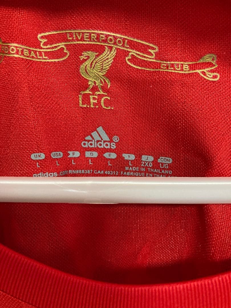 10-11 リバプール ジェラード ユニフォーム（H）