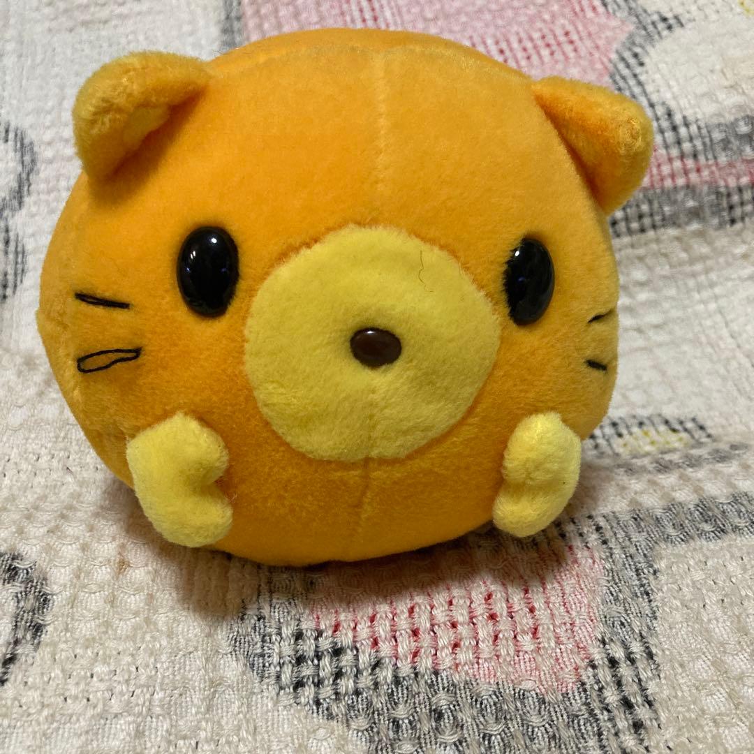 平成レトロ　サンリオ 100catsworld 猫　ぬいぐるみ　中古品