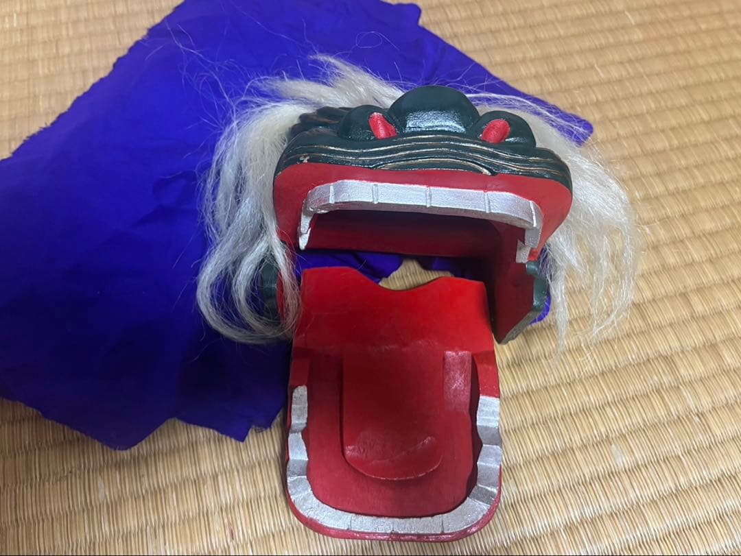 琉球舞踊 獅子舞 小道具（布製バック付き）