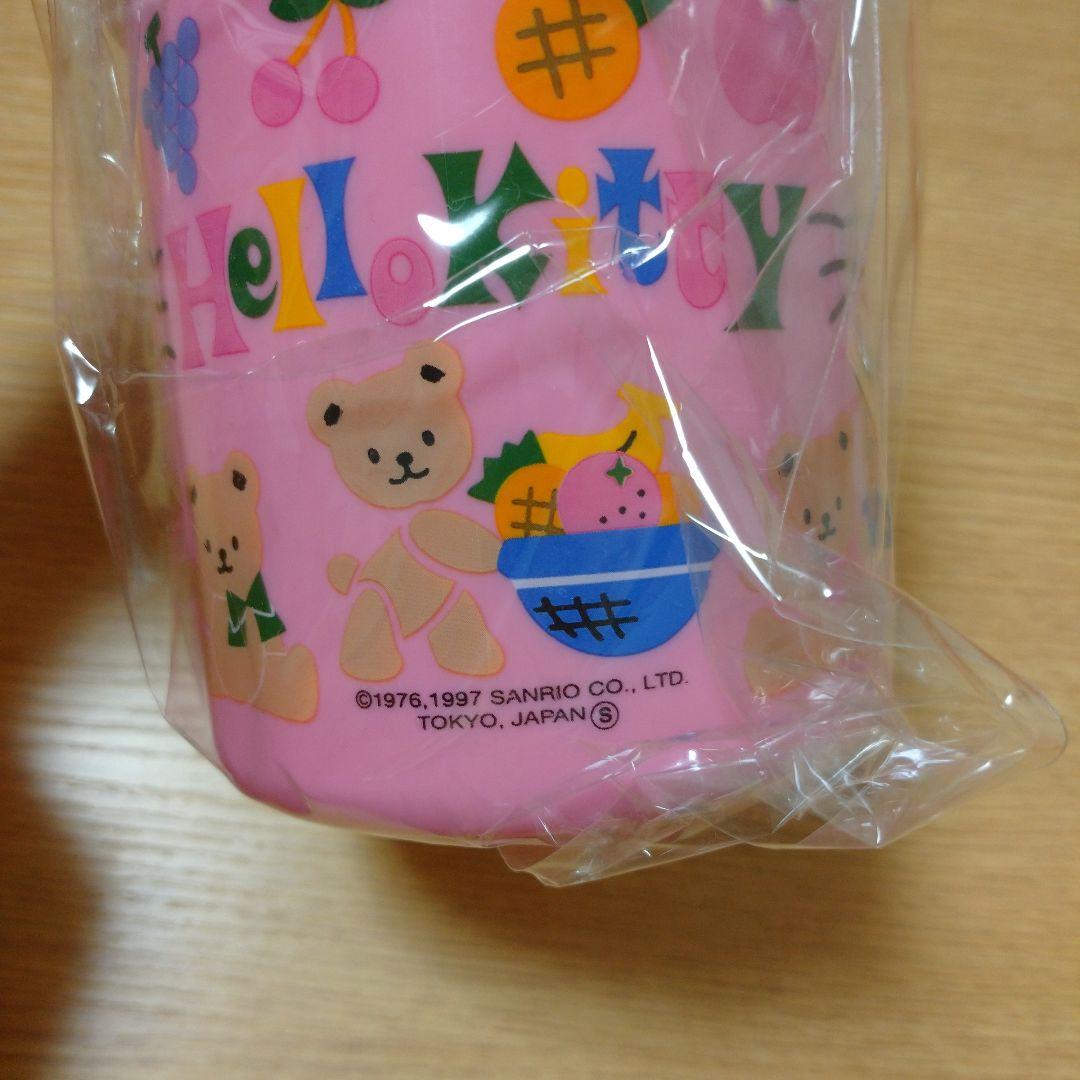 ハローキティ コップ タッパー レア レトロ 廃盤