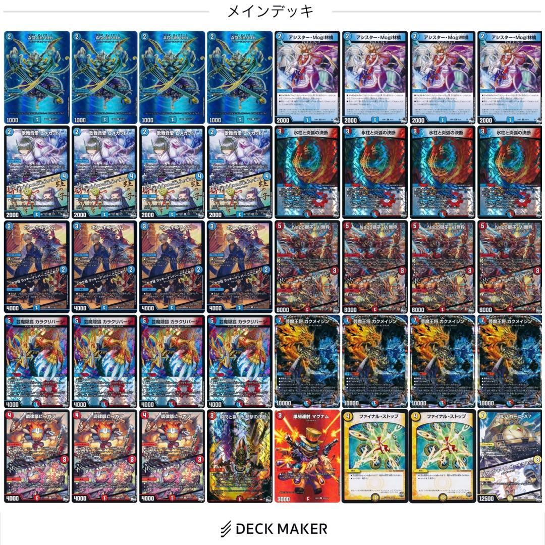 【CS入賞デッキ】赤青マジック 火水マジック