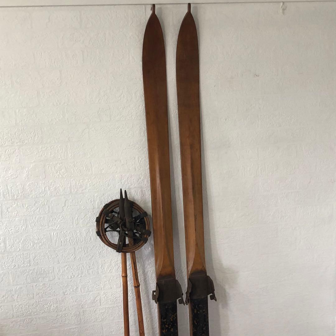 アンティークスキー板