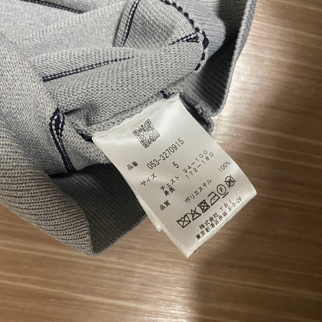 新品タグ付き　パーリーゲイツ　クールネックニット　サイズL