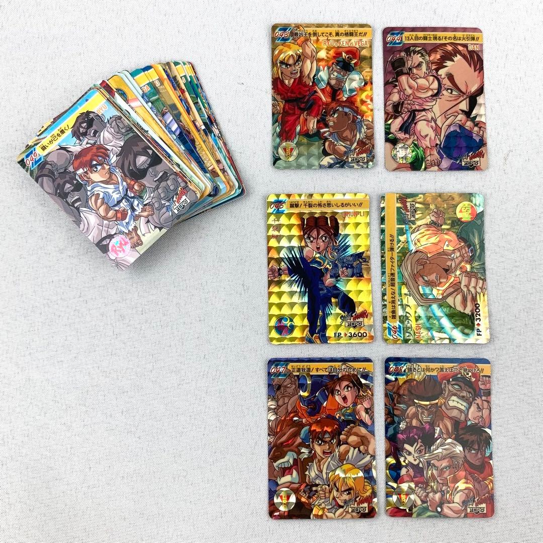 カードダス フルコンプ 42枚 ストリートファイターZERO パート2
