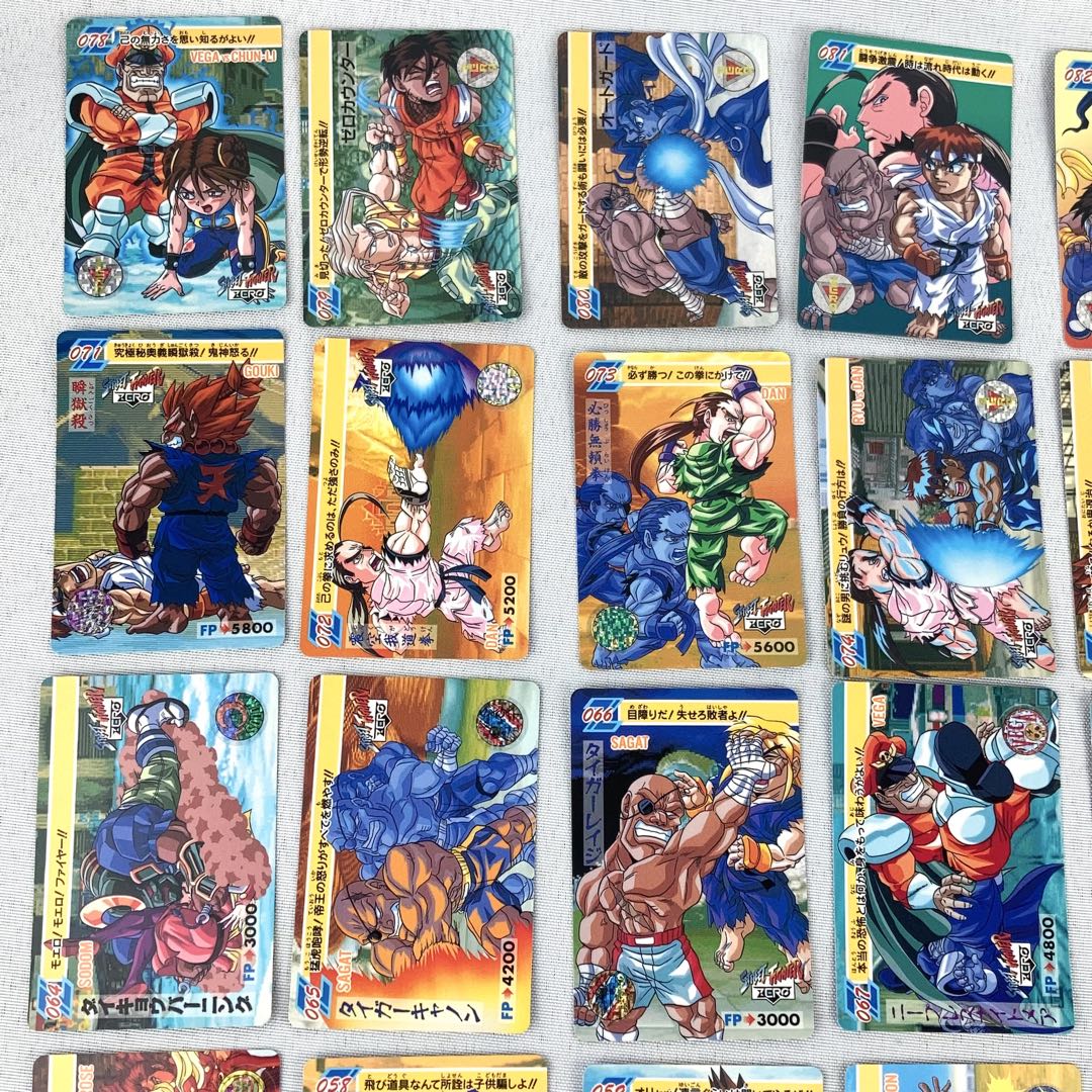 カードダス フルコンプ 42枚 ストリートファイターZERO パート2
