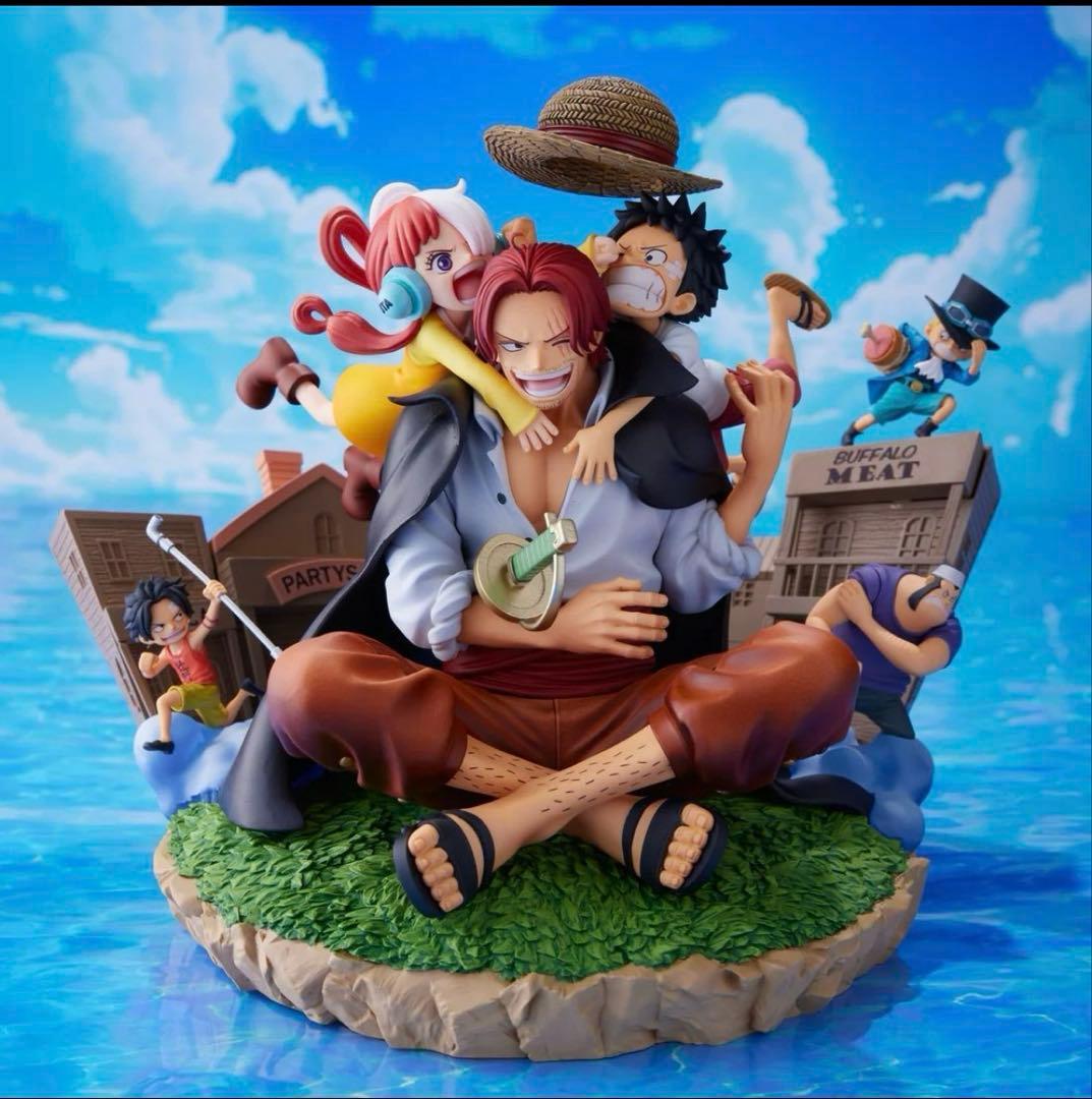 ワンピース JC104巻掛け替えカバーイラストジオラマ