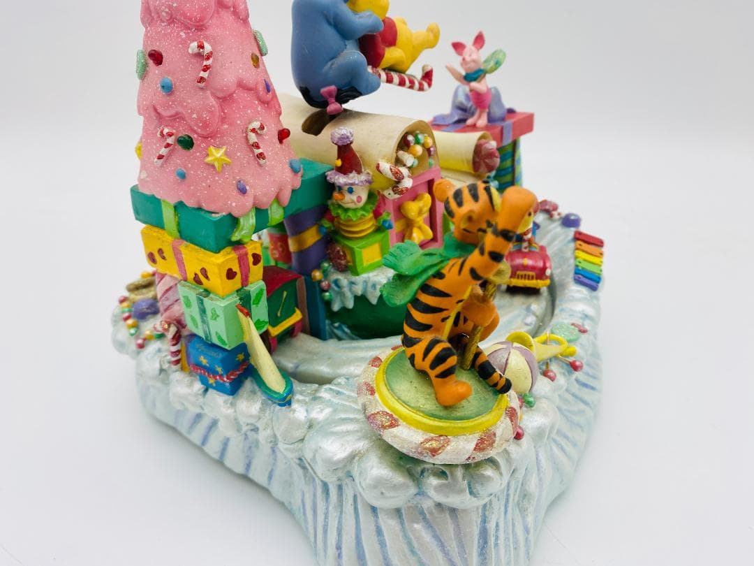 B536-001 くまのプーさん クリスマス オルゴール ミュージカル