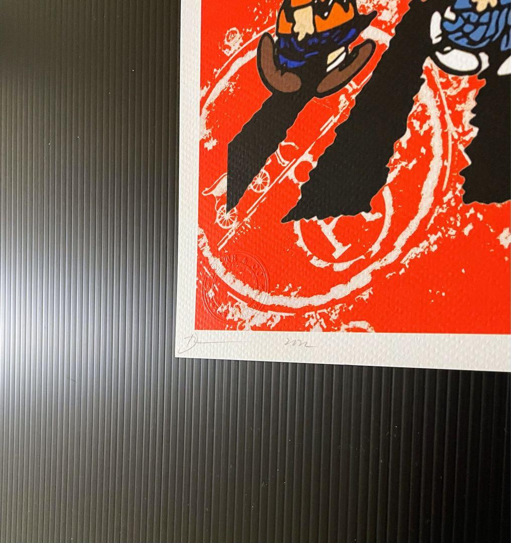 DEATH NYC/現代アートポスター/スヌーピー /SNOOPY/アビーロード