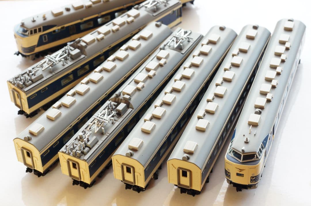 フル編成12両 581系 583系 クハネ581 彗星　M車2両　限定パンフ付