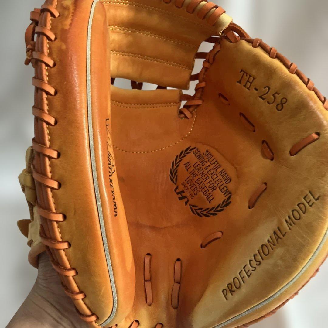 ハタケヤマ　軟式グローブ　キャッチャーミット