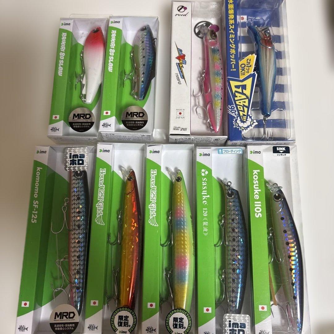 シーバスルアー セット1 アイマ　アムズデザイン ブルーブルー