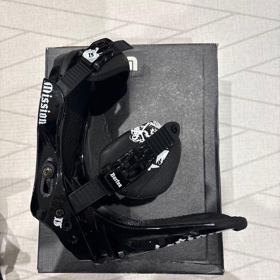 【お得】BURTON MISSION Sサイズスノーボードビンディング