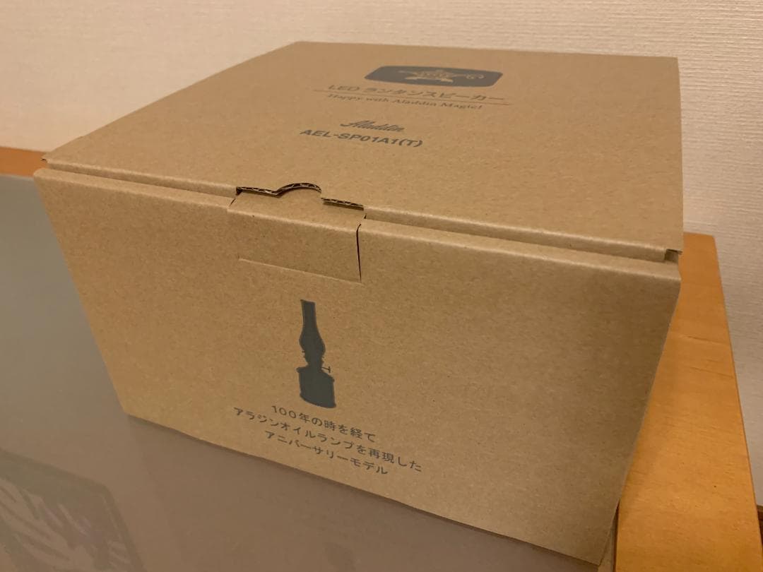 【未使用】Aladdin LEDランタンスピーカー AEL-SP01A(T)