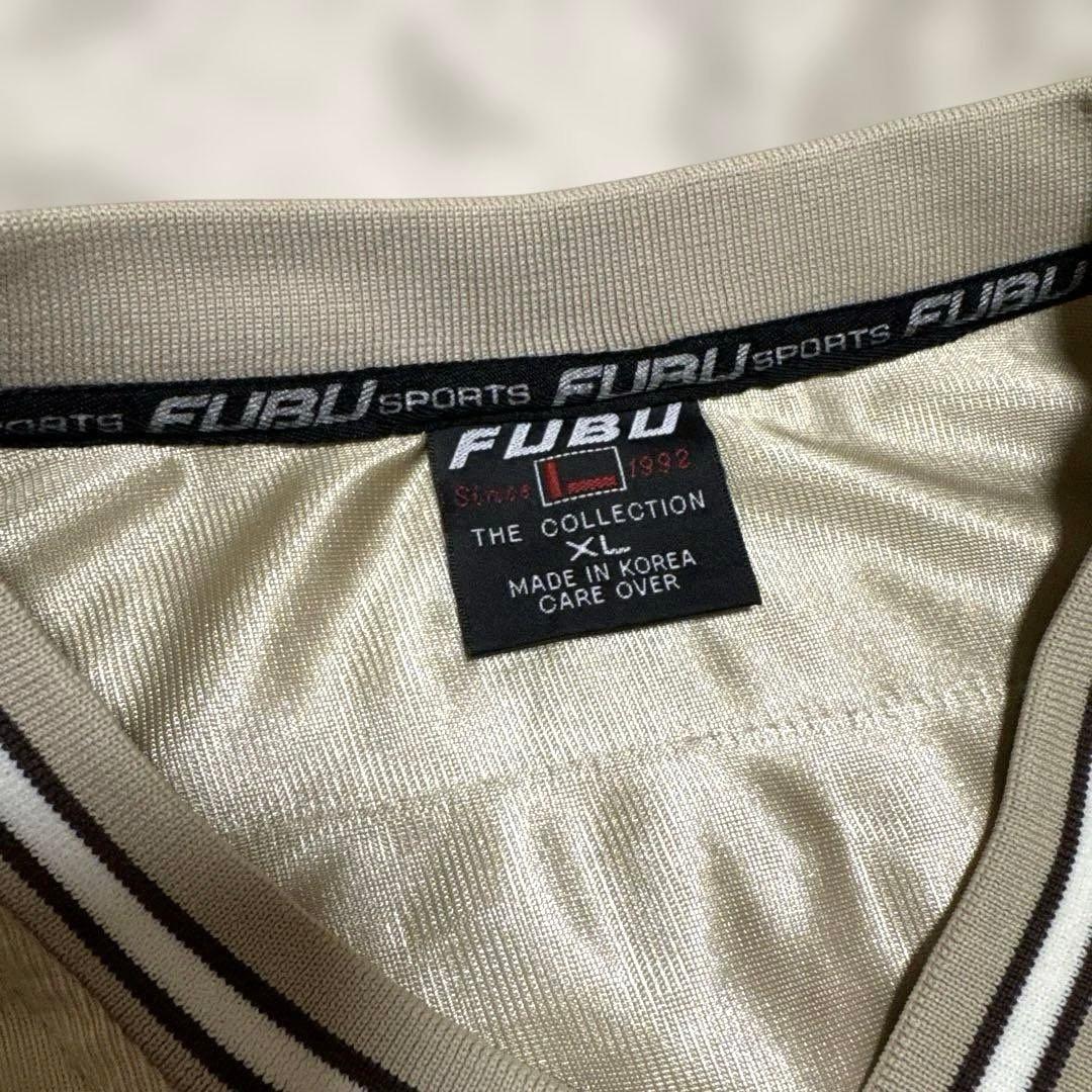 美品！フブ　fubu メッシュ　ゲームシャツ　フットボールシャツ　ＸＬ
