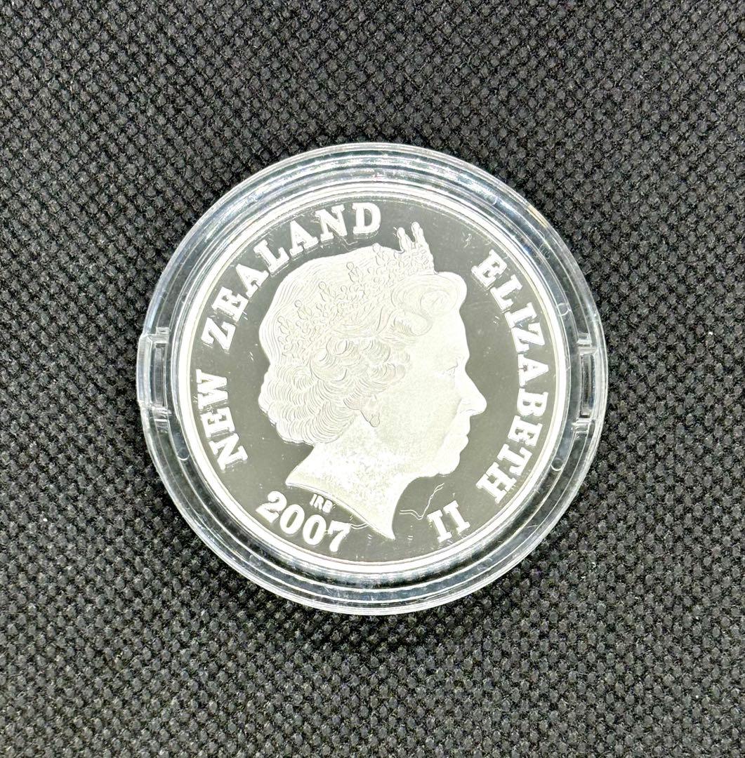 【美品】ニュージーランド 2007年 プルーフ銀貨 １NZドル ⑧