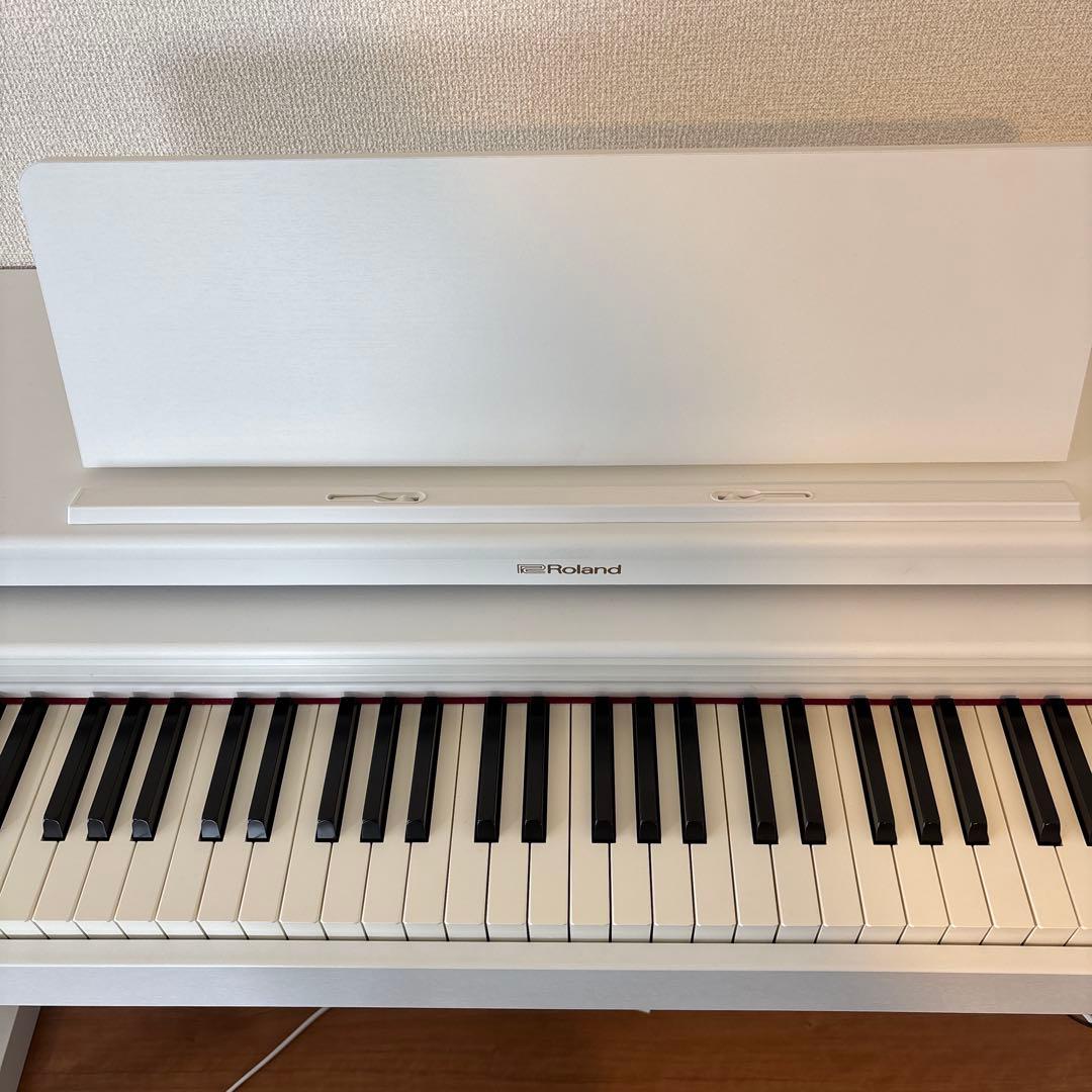 【Oimo】ローランド　電子ピアノ　RP701 ホワイト　21年購入
