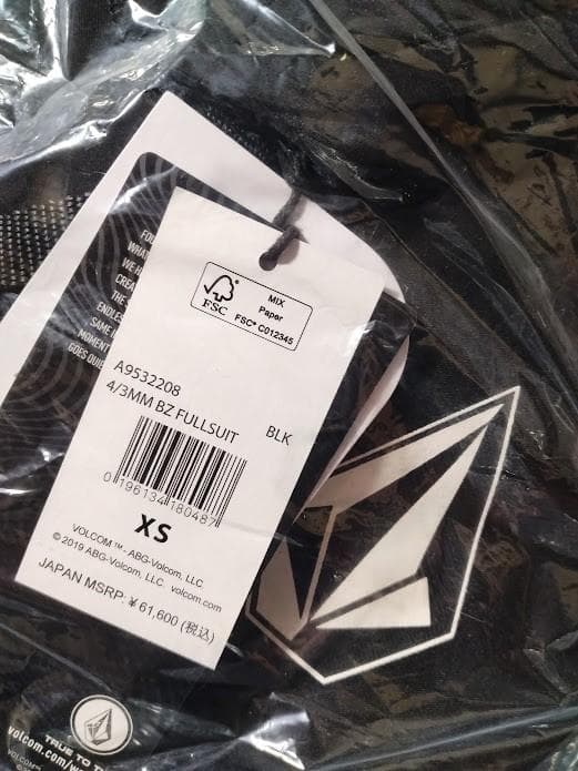 XS！新品◆VOLCOM ウェットスーツ Modulator 4/3mm◆