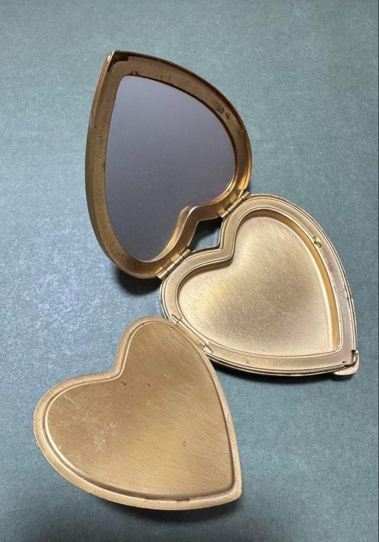 米軍 実物 SWEETHEART JEWELRY パウダーミラー コンパクト