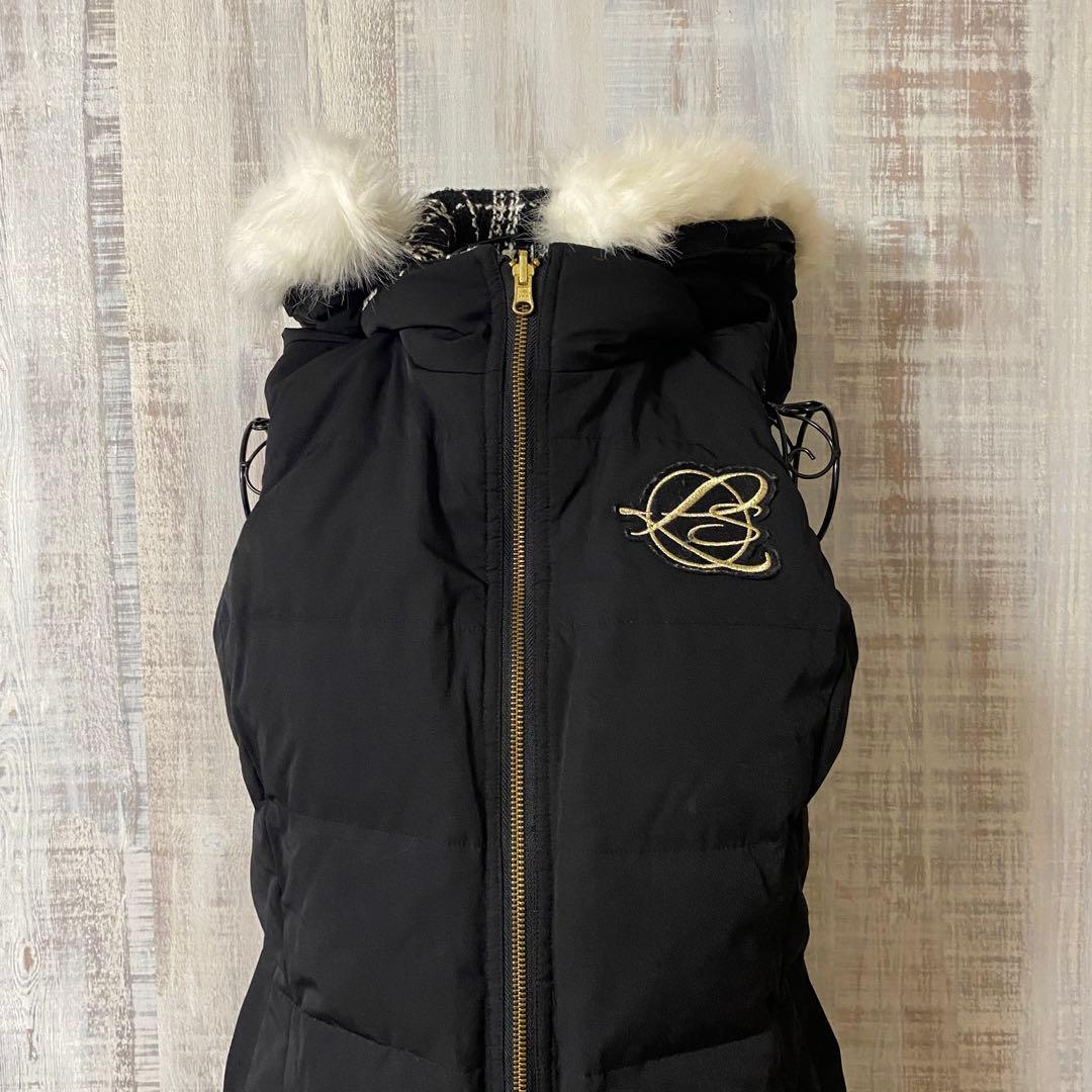 RIENDAGOLF リバーシブルダウンベスト　スカートセットアップゴルフウェア