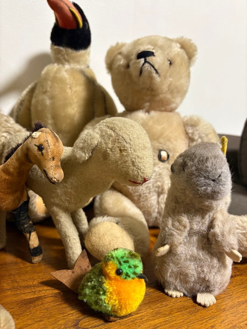 シュタイフ　グリズリー　アンティーク　ヴィンテージ　ぬいぐるみ　１０点まとめ売り