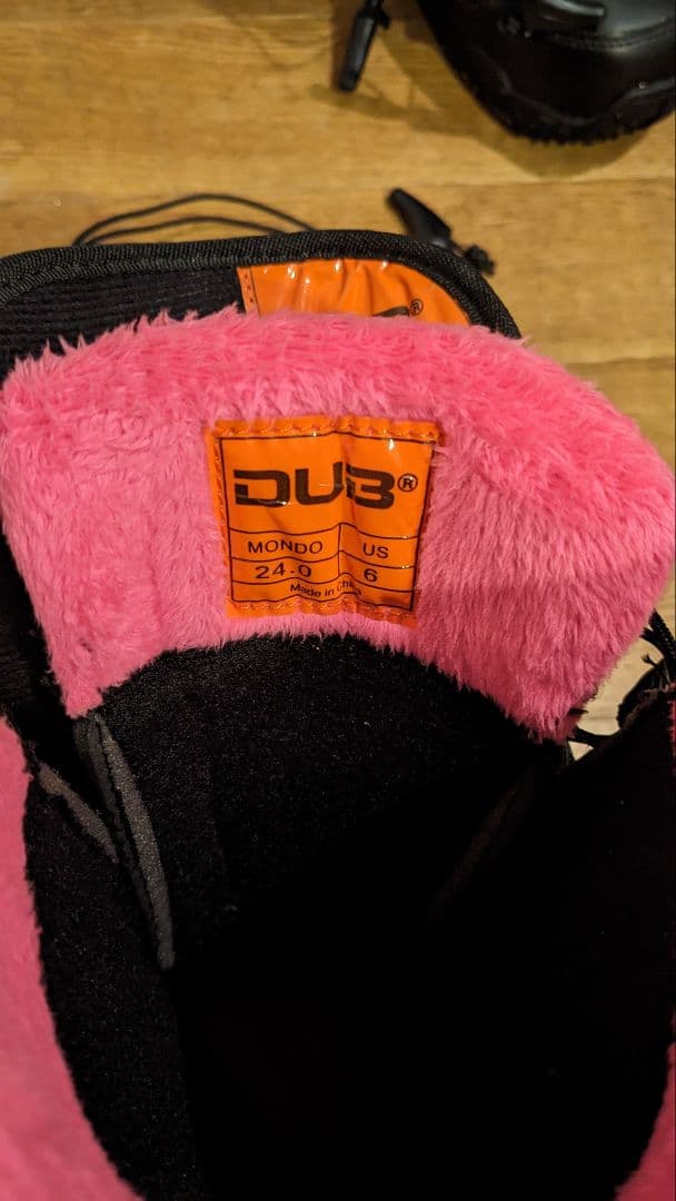 スノーボードブーツ　dub　1回だけ使用