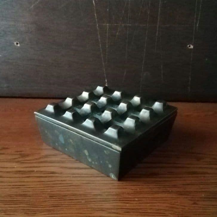 逸品　真鍮　灰皿　ミッドセンチュリー　オブジェ　スウェーデン　インダストリアル