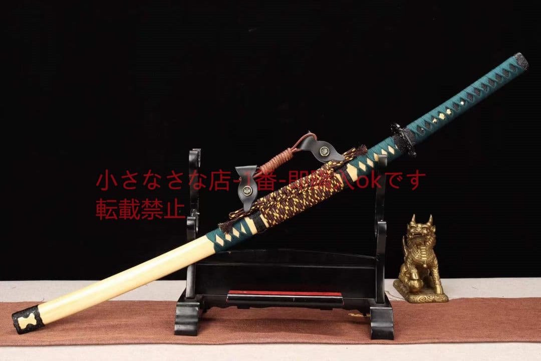 【武士太刀一徳淵】 古兵器 武具 刀装具 日本刀 模造刀 居合刀