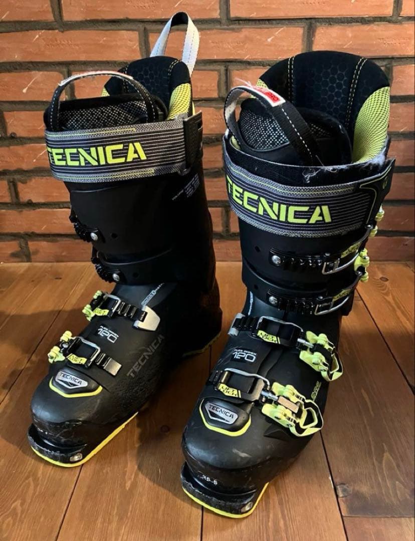 TECNICA スキー用ブーツ ブラック/イエロー