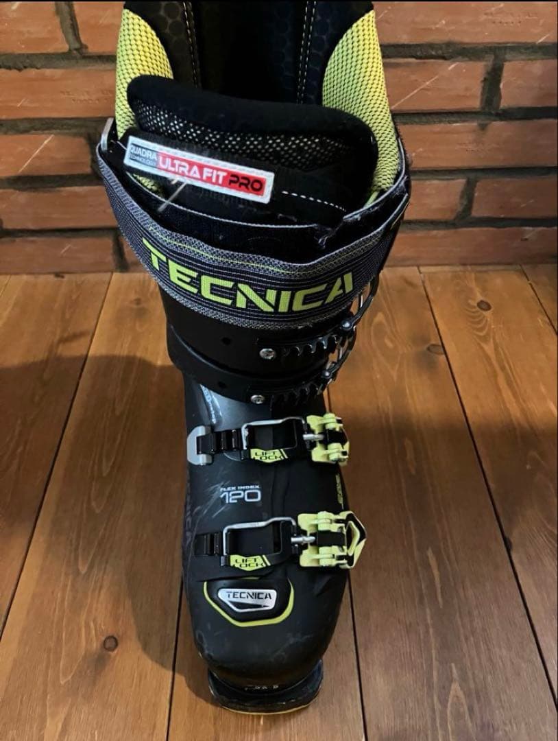 TECNICA スキー用ブーツ ブラック/イエロー