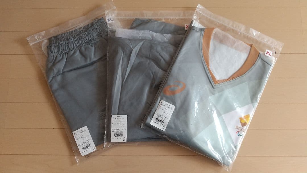 東京2020 パラリンピック 聖火リレー スタッフウェア (XL) 3点セット