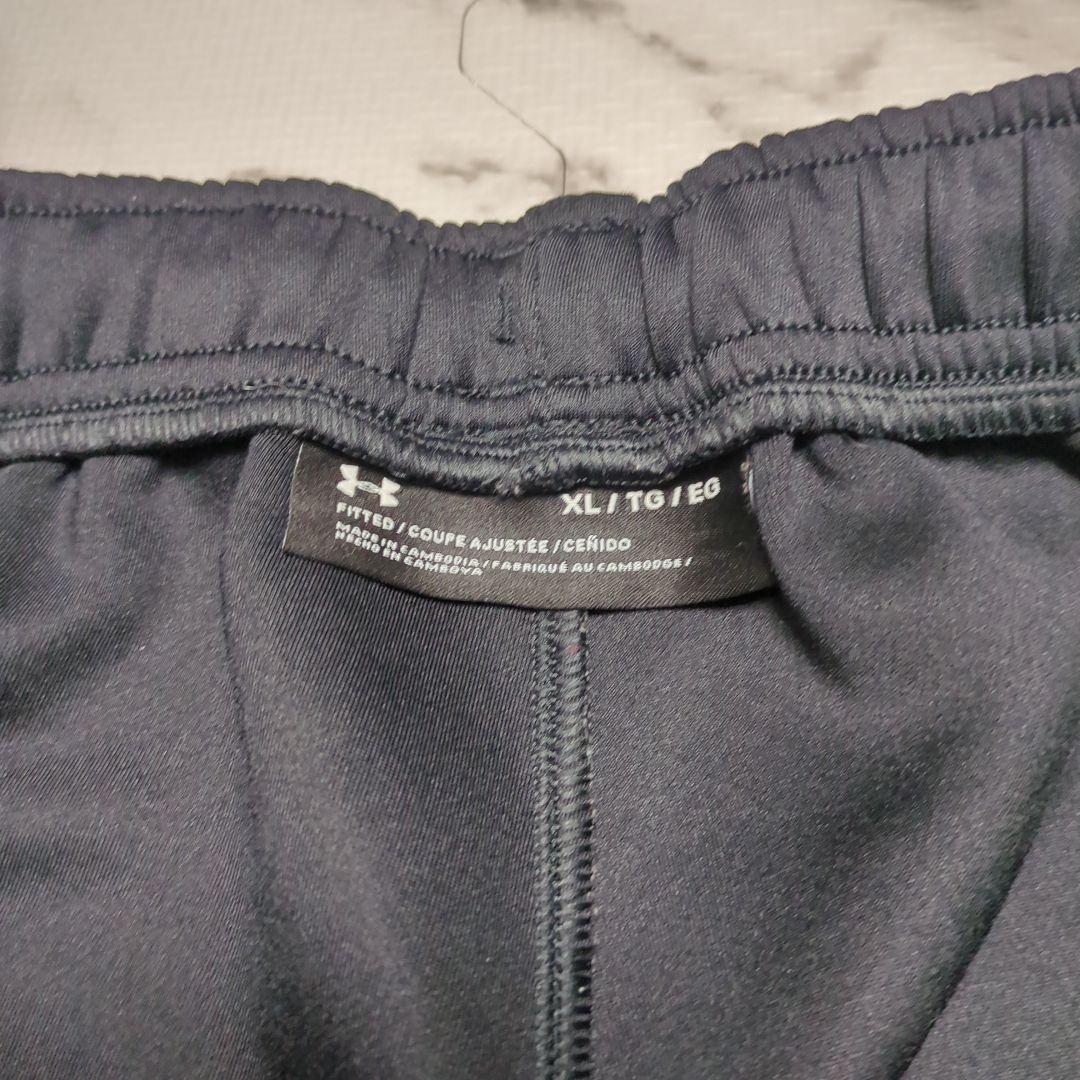 UNDER ARMOUR パーカー パンツ 上下セット ブラック