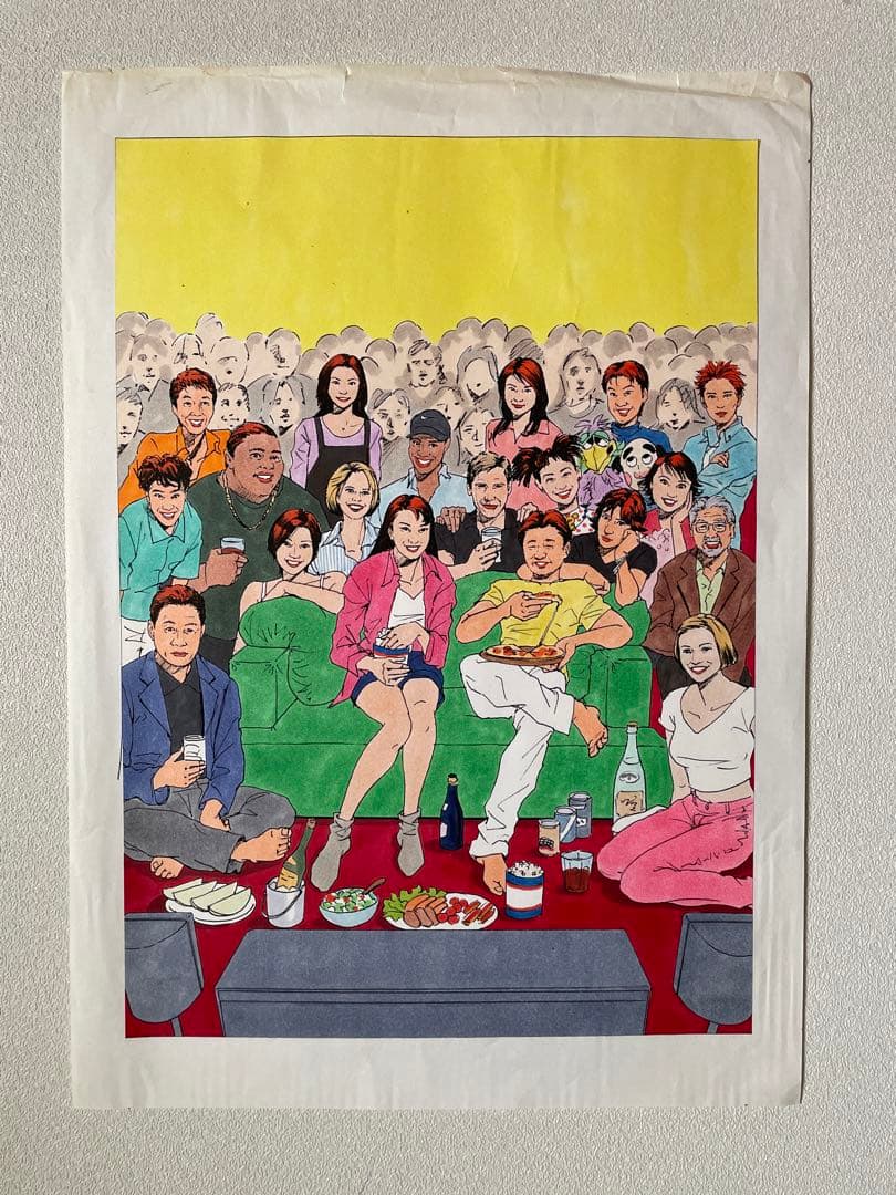 ⭐︎ 桑田○祐、松任○由美、タイガー○ッズ、木村○也、宮崎○などの手書きイラスト