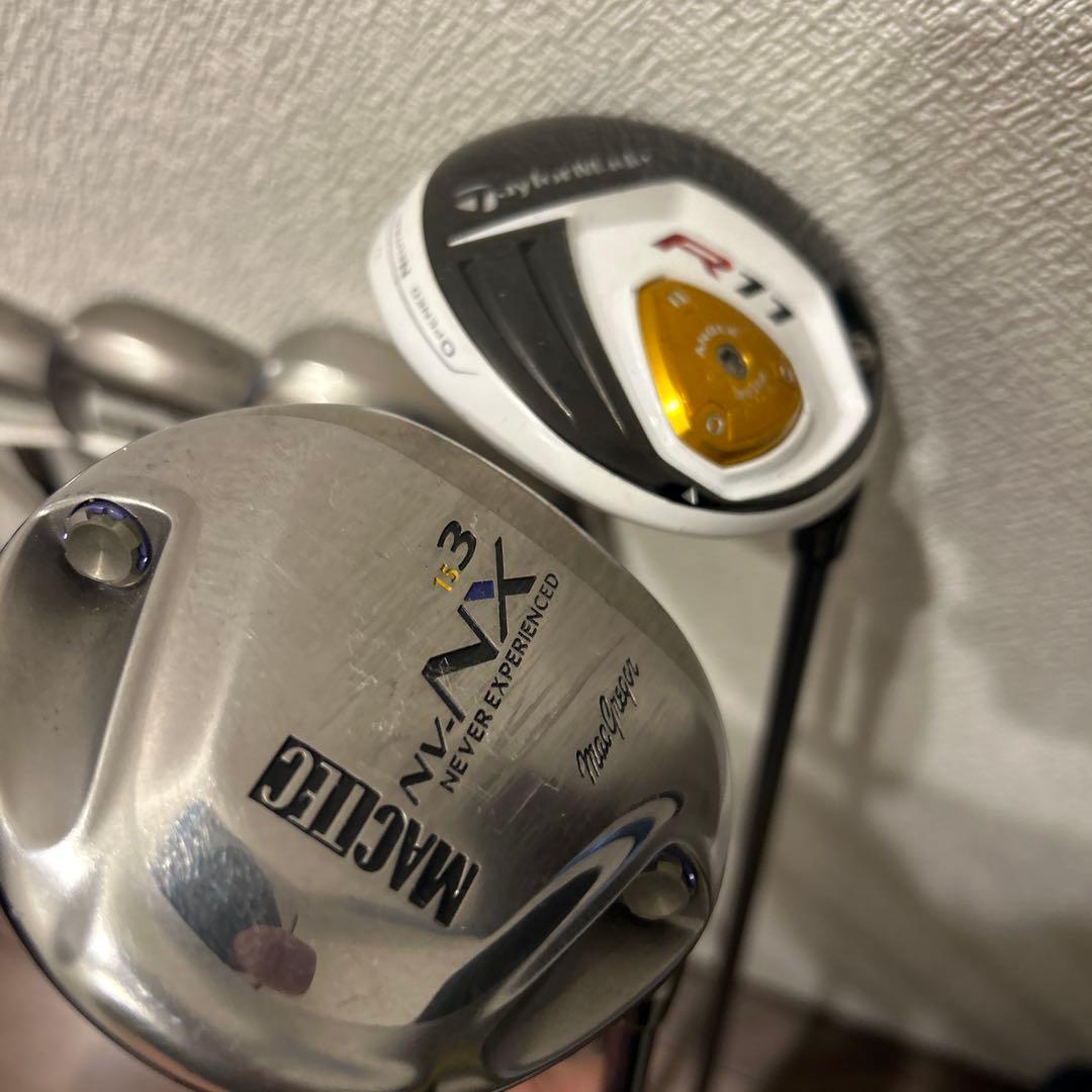 初心者マックテック他　メンズS R 13本　右利き　ゴルフセット