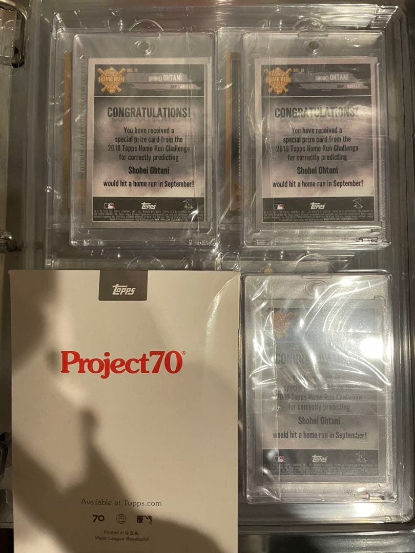 最初期【極希少美品】大谷翔平WINNER  RUN CHALLENGE