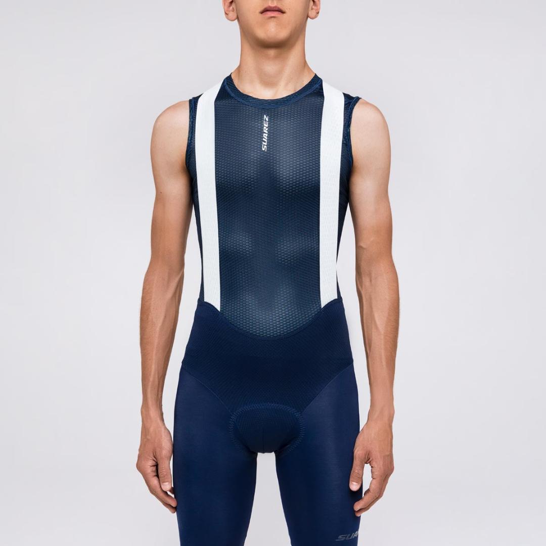 新品ビブショーツ　SUAREZ　ネイビー（S）