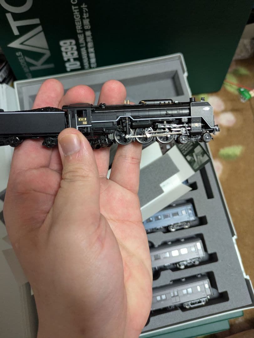 KATO c62-2号機東海道形客レセット