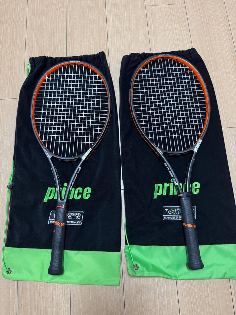 Prince 軟式テニスラケット 2本セット