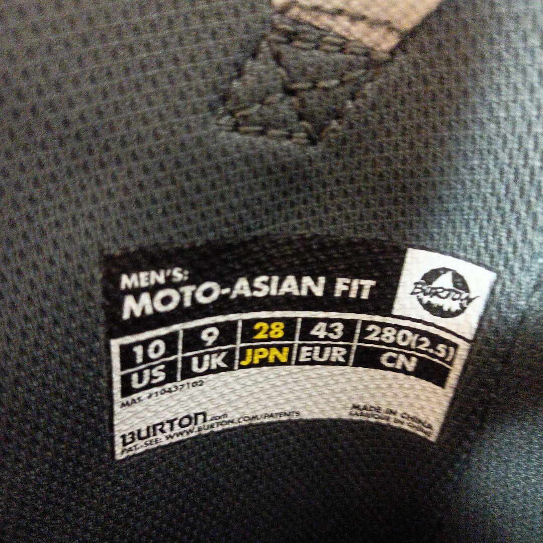 バートン BURTON MOTO-ASIAN FIT 28.0cm