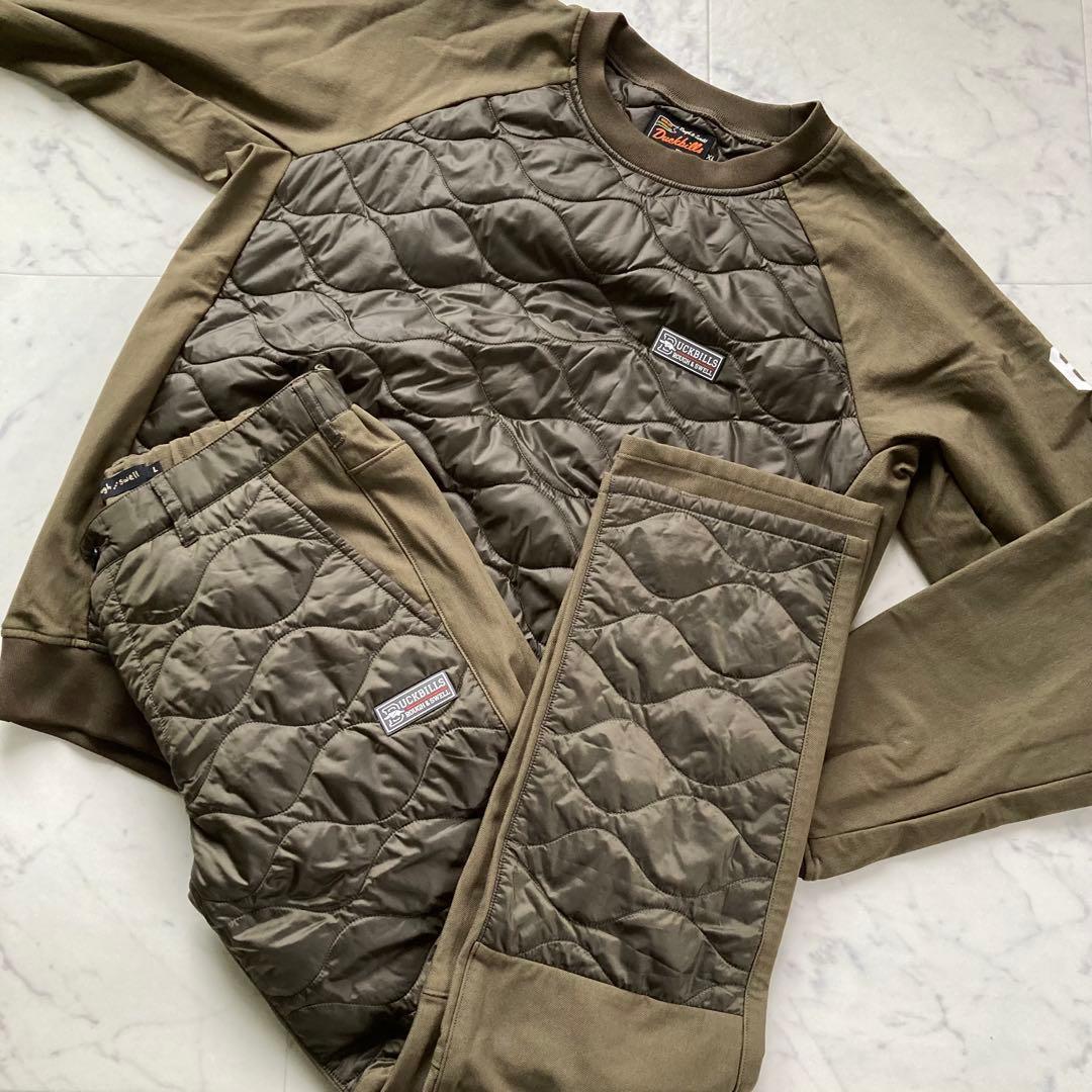 定価63800円⛳️美品メンズL ラフアンドスウェル 中綿スニード＆パンツ