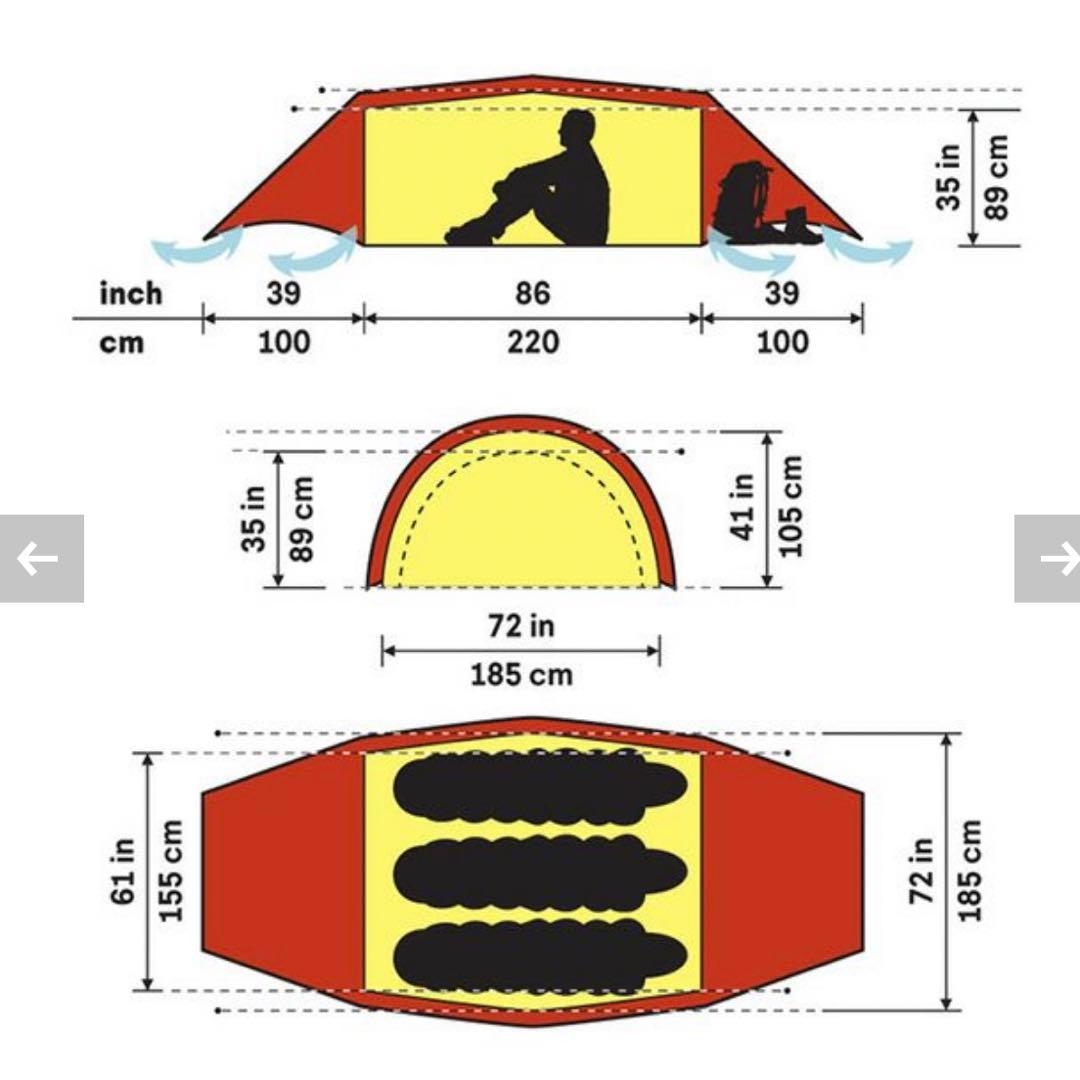 HILLEBERG ヒルバーグ HELAGS3 ヘラグス3 フットプリント