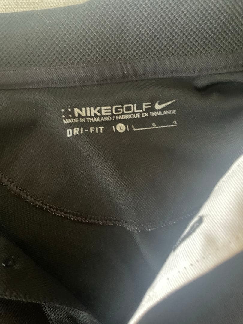 NIKE golfゴルフウェア黒ピンクの2枚