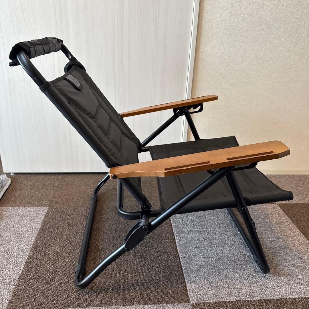 AS2OV アッソブアウトドアチェア ブラック