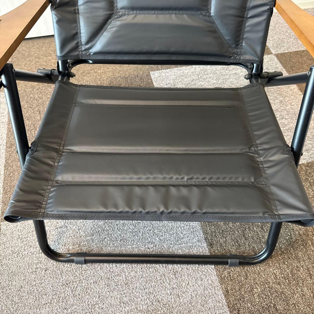 AS2OV アッソブアウトドアチェア ブラック