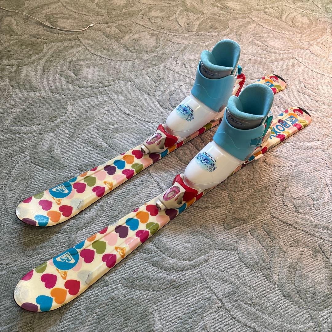 ROXY ロキシー　スキー板100cm KAZAMA ブーツ19〜20cmセット