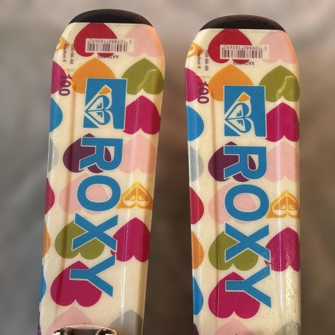 ROXY ロキシー　スキー板100cm KAZAMA ブーツ19〜20cmセット