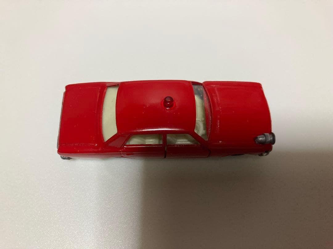 トミカ　日本製　クラウンファイアチーフカー　1Aホイール　色指定箱　当時物　希少