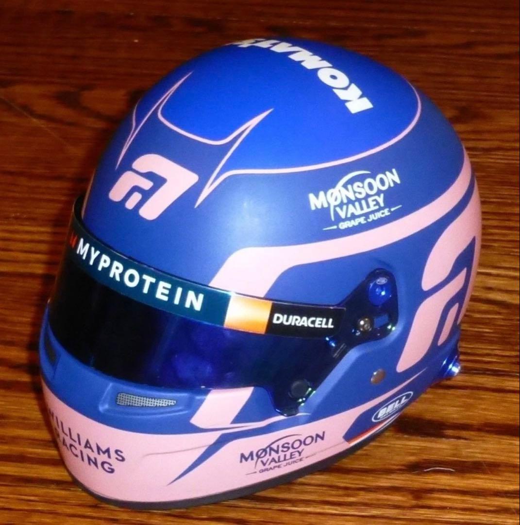 1/2スケール ヘルメット ウィリアムズ アレクサンダー アルボン 2024年