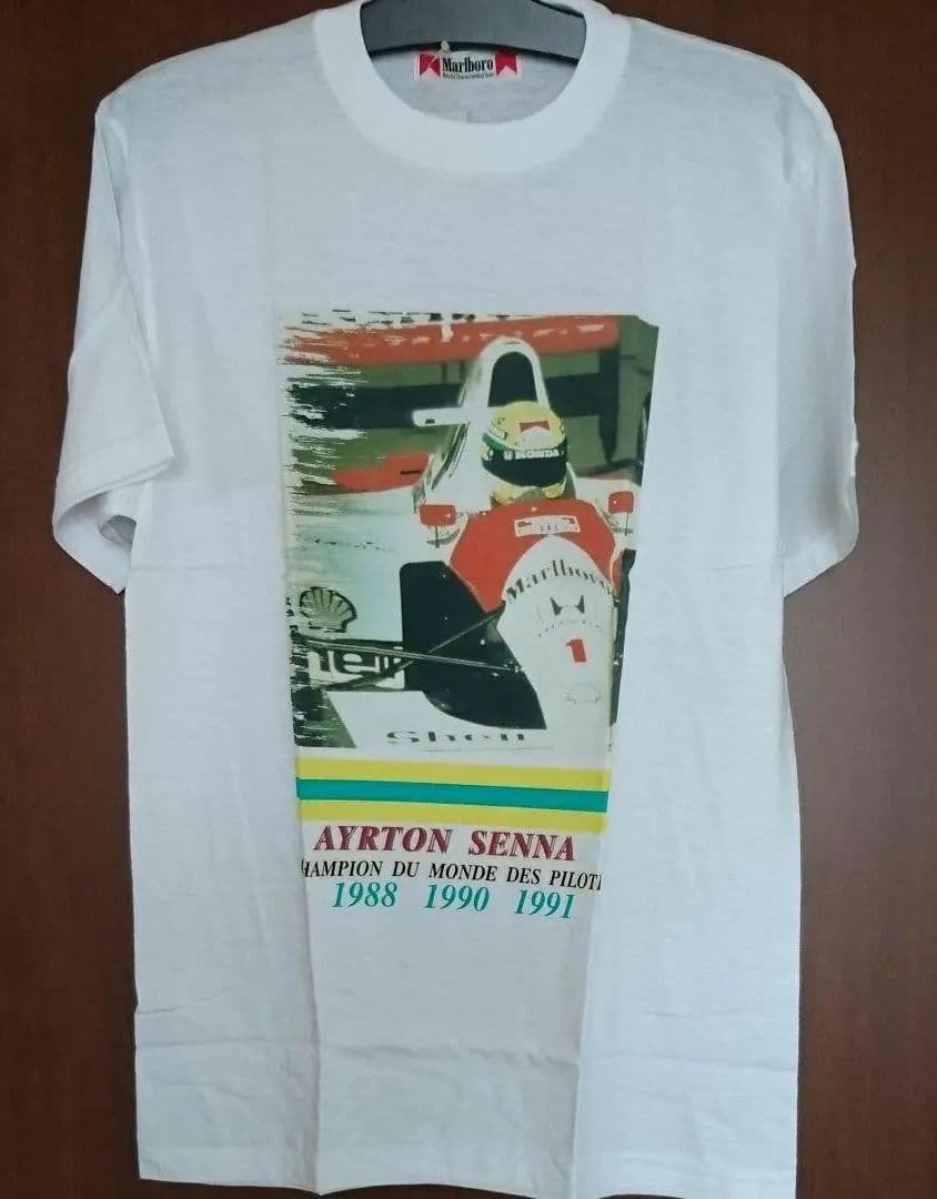 アイルトン・セナ Tシャツ マクラーレン ホンダ マルボロ 超希少品 F1