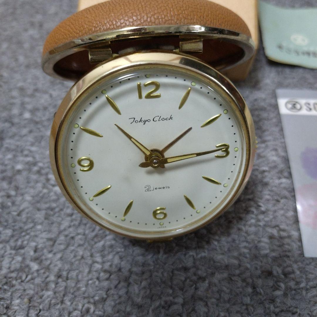 快適グッズ・旅行小物 TOKYO TOKEI Vintage travel ALARM clock